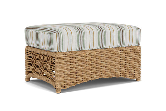 Lloyd Flanders - Magnolia Ottoman In Sandcastle Finish With Jansen Eucalyptus Fabric - 3310171412061 view 1