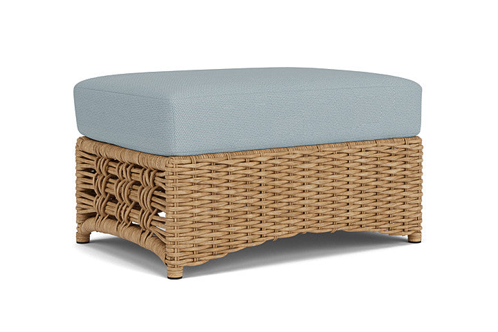 Lloyd Flanders - Magnolia Ottoman In Sandcastle Finish With Kadogo Lake Fabric - 3310171412041 view 1
