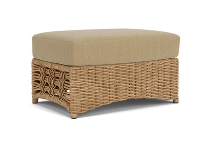 Lloyd Flanders - Magnolia Ottoman In Sandcastle Finish With Loveboat Saffron Fabric - 3310171412009 view 2