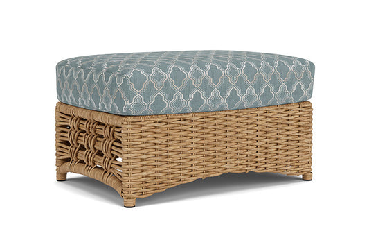 Lloyd Flanders - Magnolia Ottoman In Sandcastle Finish With Luna Mist Fabric - 3310171412070 view 2