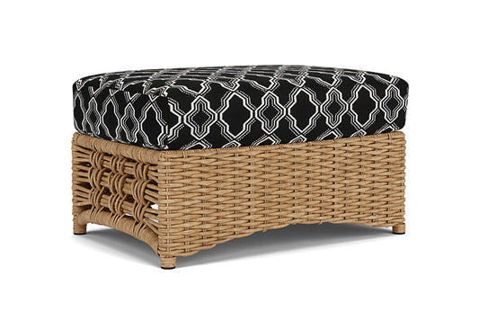 Lloyd Flanders - Magnolia Ottoman In Sandcastle Finish With Luna Onyx Fabric - 3310171412071 view 2