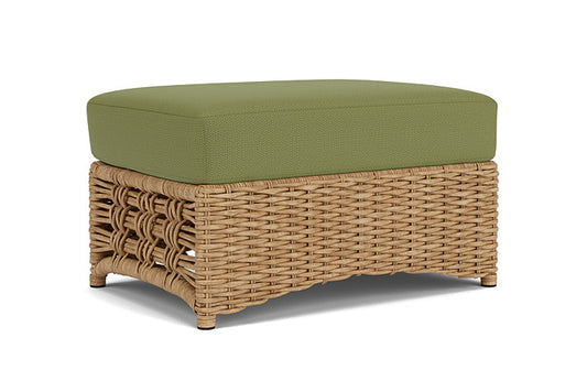 Lloyd Flanders - Magnolia Ottoman In Sandcastle Finish With Reflections Grass Fabric - 3310171412051 view 1