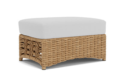 Lloyd Flanders - Magnolia Ottoman In Sandcastle Finish With Reflections Ice Fabric - 3310171412052 view 1