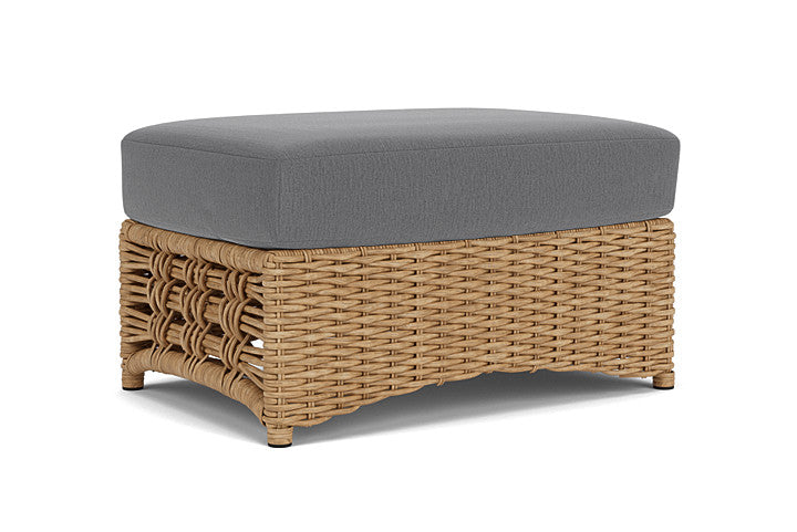 Lloyd Flanders - Magnolia Ottoman In Sandcastle Finish With Remy Graphite Fabric - 3310171412003 view 2