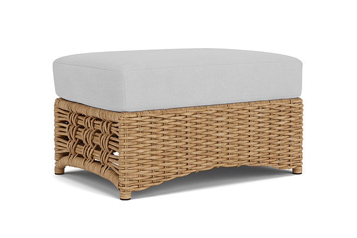 Lloyd Flanders - Magnolia Ottoman In Sandcastle Finish With Sandberg Dove Fabric - 3310171412022 view 1