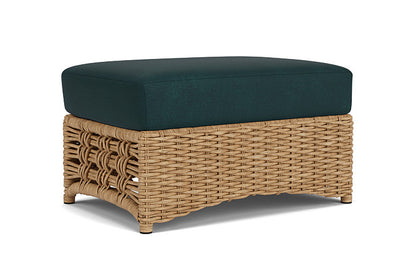 Lloyd Flanders - Magnolia Ottoman In Sandcastle Finish With Sandberg Lagoon Fabric - 3310171412039 view 1