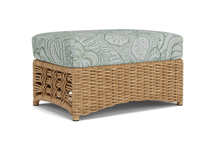 Lloyd Flanders - Magnolia Ottoman In Sandcastle Finish With Sensibility Spring Fabric - 3310171412081 view 1