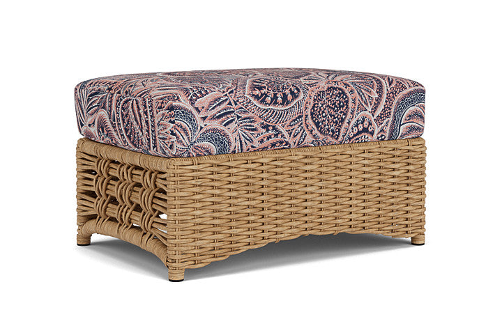Lloyd Flanders - Magnolia Ottoman In Sandcastle Finish With Sensiblity Splendor Fabric - 3310171412082 view 1