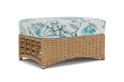 Lloyd Flanders - Magnolia Ottoman In Sandcastle Finish With Serena Floral Mist Fabric - 3310171412078 view 2