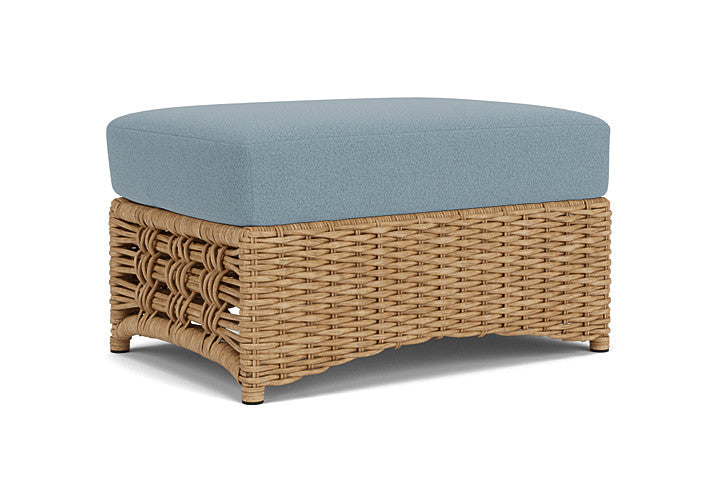Lloyd Flanders - Magnolia Ottoman In Sandcastle Finish With Unearth Mist Fabric - 3310171412068 view 1