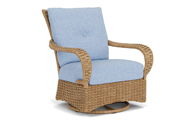 Lloyd Flanders - Magnolia Swivel Glider Lounge Chair In Sandcastle Finish With Demo Skyway Fabric - 331091141065 view 1