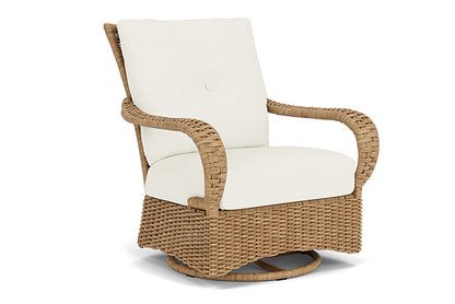 Lloyd Flanders - Magnolia Swivel Glider Lounge Chair In Sandcastle Finish With Sailcloth Salt Fabric - 331091141890 view 1