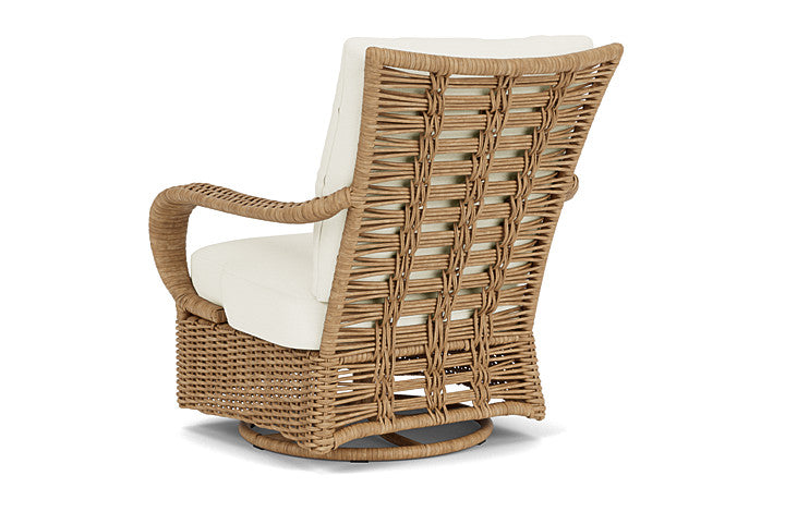 Lloyd Flanders - Magnolia Swivel Glider Lounge Chair In Sandcastle Finish With Sailcloth Salt Fabric - 331091141890 view 2