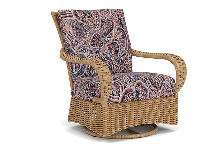 Lloyd Flanders - Magnolia Swivel Glider Lounge Chair In Sandcastle Finish With Sensiblity Splendor Fabric - 3310911412082 view 1