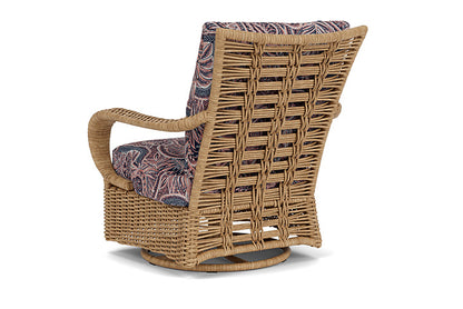Lloyd Flanders - Magnolia Swivel Glider Lounge Chair In Sandcastle Finish With Sensiblity Splendor Fabric - 3310911412082 view 2