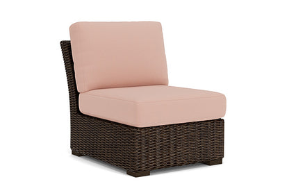 Lloyd Flanders - Mesa Armless Sectional In Pecan Finish With Azulu Clay Fabric - 2980530862033 view 1
