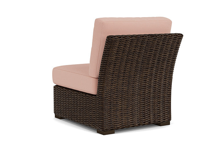 Lloyd Flanders - Mesa Armless Sectional In Pecan Finish With Azulu Clay Fabric - 2980530862033 view 2
