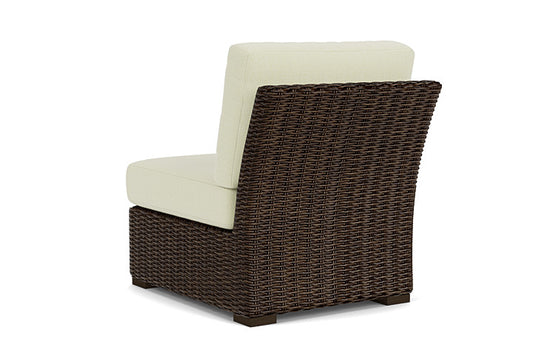 Lloyd Flanders - Mesa Armless Sectional In Pecan Finish With Bamboo Bay Meadow Fabric - 2980530862060 view 2