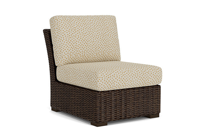 Lloyd Flanders - Mesa Armless Sectional In Pecan Finish With Bebot Sisal Fabric - 2980530862048 view 1