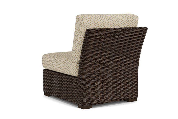 Lloyd Flanders - Mesa Armless Sectional In Pecan Finish With Bebot Sisal Fabric - 2980530862048 view 2