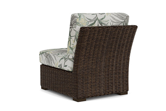 Lloyd Flanders - Mesa Armless Sectional In Pecan Finish With Calidora Mist Fabric - 298053086094 view 2
