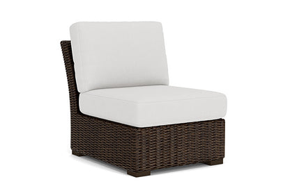 Lloyd Flanders - Mesa Armless Sectional In Pecan Finish With Canvas Natural Fabric - 298053086159 view 1