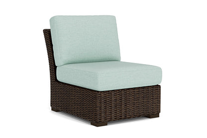 Lloyd Flanders - Mesa Armless Sectional In Pecan Finish With Demo Mist Fabric - 298053086066 view 1