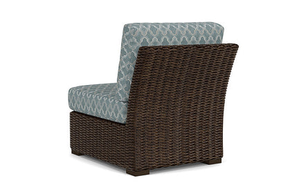 Lloyd Flanders - Mesa Armless Sectional In Pecan Finish With Luna Mist Fabric - 2980530862070 view 2