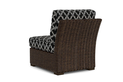 Lloyd Flanders - Mesa Armless Sectional In Pecan Finish With Luna Onyx Fabric - 2980530862071 view 2