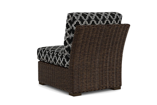 Lloyd Flanders - Mesa Armless Sectional In Pecan Finish With Luna Onyx Fabric - 2980530862071 view 2