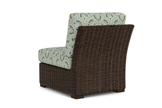 Lloyd Flanders - Mesa Armless Sectional In Pecan Finish With Plume Spring Fabric - 2980530862085 view 2