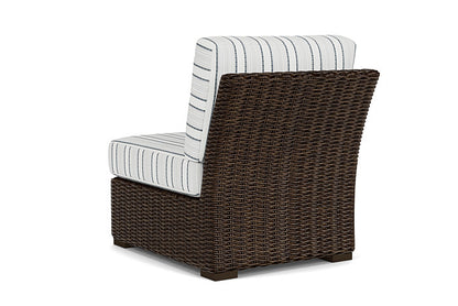 Lloyd Flanders - Mesa Armless Sectional In Pecan Finish With Tamer Fog Fabric - 2980530862037 view 2