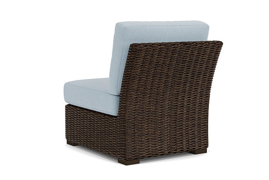 Lloyd Flanders - Mesa Armless Sectional In Pecan Finish With Unearth Dew Fabric - 2980530862084 view 2