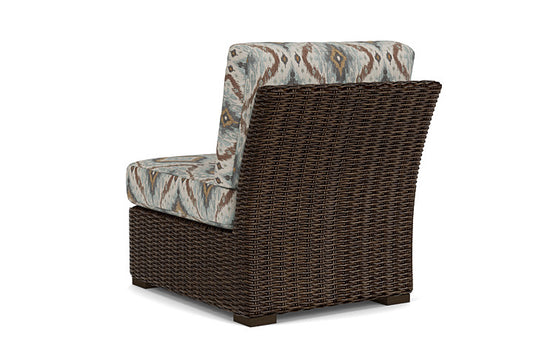 Lloyd Flanders - Mesa Armless Sectional In Pecan Finish With Yoko Mist Fabric - 298053086727 view 2