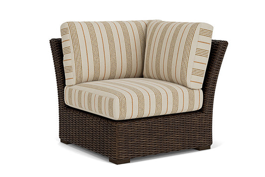 Lloyd Flanders - Mesa Corner Sectional In Pecan Finish With Amber Waves Fabric - 2980540862044 view 1