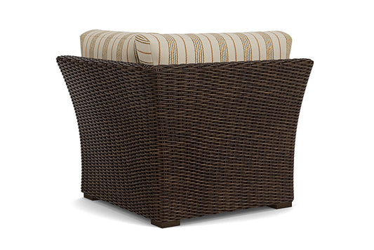 Lloyd Flanders - Mesa Corner Sectional In Pecan Finish With Amber Waves Fabric - 2980540862044 view 2