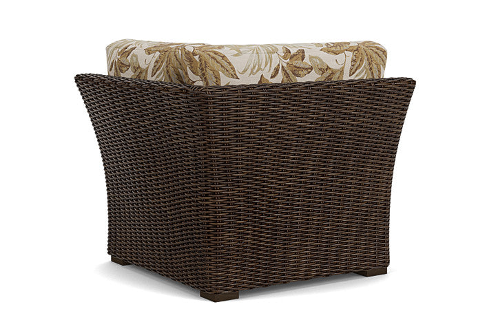 Lloyd Flanders - Mesa Corner Sectional In Pecan Finish With Botanic Willow Fabric - 298054086164 view 2