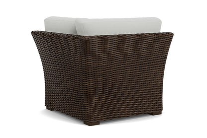 Lloyd Flanders - Mesa Corner Sectional In Pecan Finish With Bright Side Fog Fabric - 2980540862012 view 2