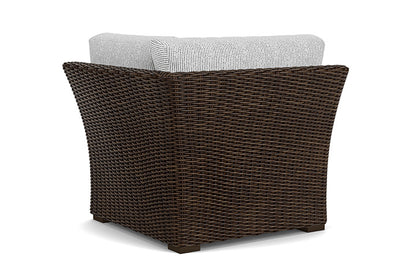 Lloyd Flanders - Mesa Corner Sectional In Pecan Finish With Burson Domino Fabric - 2980540862035 view 2
