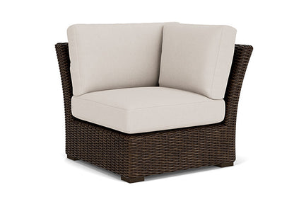 Lloyd Flanders - Mesa Corner Sectional In Pecan Finish With Canvas Canvas Fabric - 298054086319 view 1