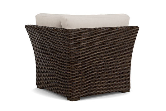 Lloyd Flanders - Mesa Corner Sectional In Pecan Finish With Canvas Canvas Fabric - 298054086319 view 2