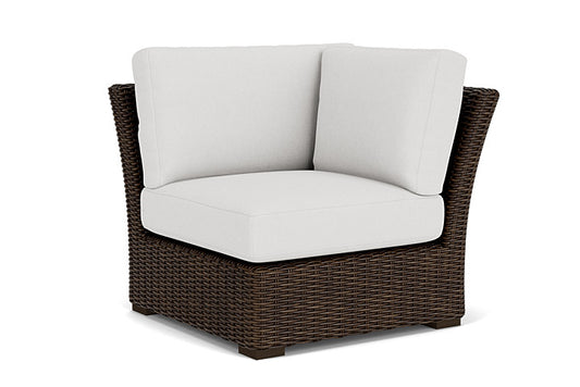 Lloyd Flanders - Mesa Corner Sectional In Pecan Finish With Canvas Natural Fabric - 298054086159 view 1