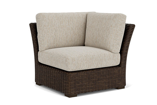 Lloyd Flanders - Mesa Corner Sectional In Pecan Finish With Charlotte Sparrow Fabric - 298054086183 view 1