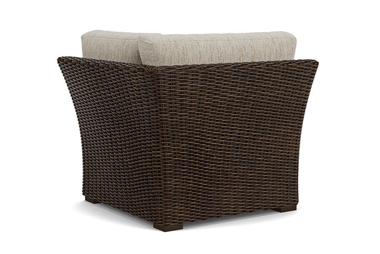 Lloyd Flanders - Mesa Corner Sectional In Pecan Finish With Charlotte Sparrow Fabric - 298054086183 view 2
