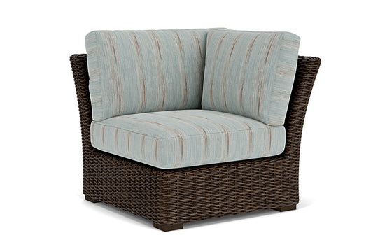 Lloyd Flanders - Mesa Corner Sectional In Pecan Finish With Colorwave Mist Fabric - 2980540862072 view 1