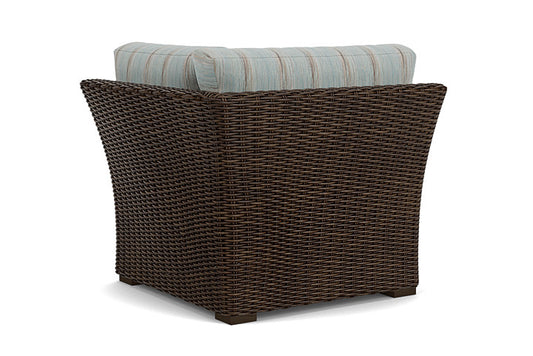 Lloyd Flanders - Mesa Corner Sectional In Pecan Finish With Colorwave Mist Fabric - 2980540862072 view 2