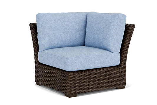 Lloyd Flanders - Mesa Corner Sectional In Pecan Finish With Demo Skyway Fabric - 298054086065 view 1