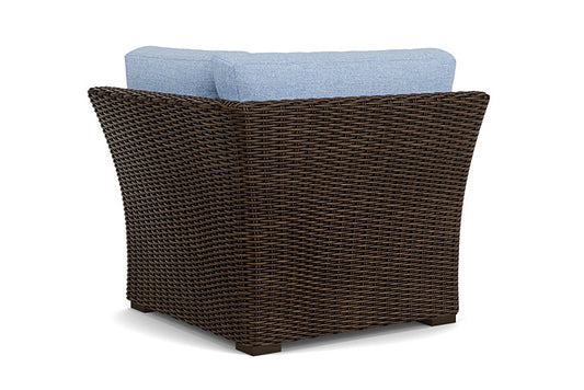 Lloyd Flanders - Mesa Corner Sectional In Pecan Finish With Demo Skyway Fabric - 298054086065 view 2