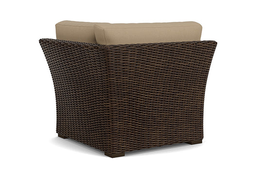 Lloyd Flanders - Mesa Corner Sectional In Pecan Finish With Fife Sahara Fabric - 298054086742 view 2
