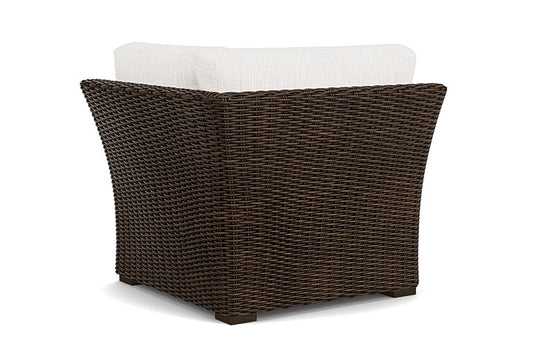 Lloyd Flanders - Mesa Corner Sectional In Pecan Finish With Friendly Natural Fabric - 2980540862042 view 2